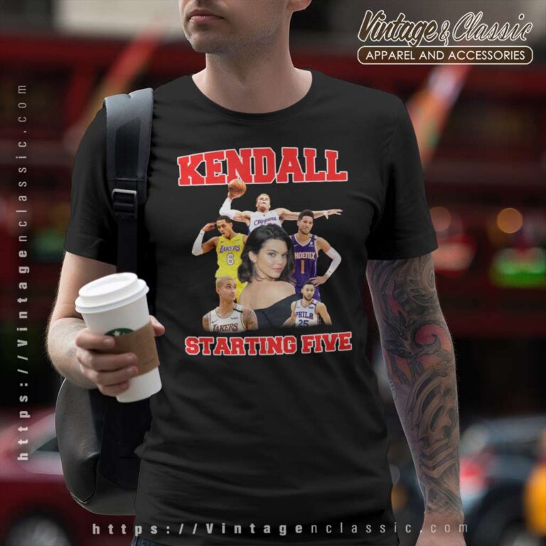 Kendall Jenner Starting Five T Shirt Kendall Jenner Starting Five T Shirt