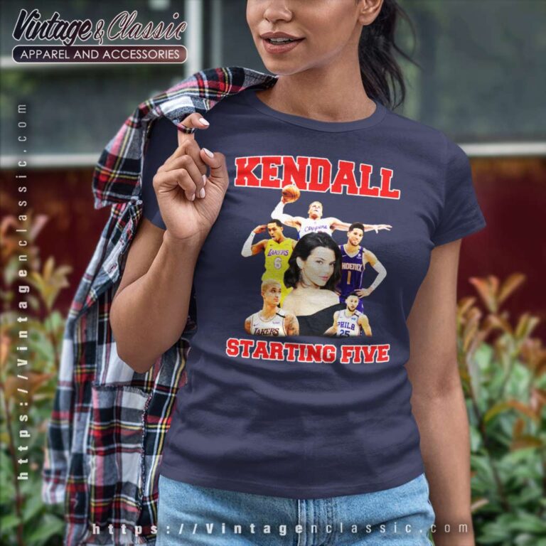 Kendall Jenner Starting Five Women TShirt Kendall Jenner Starting Five Women TShirt