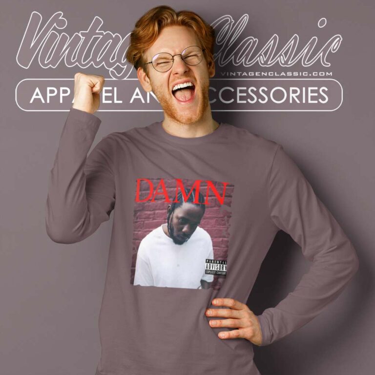 Kendrick Lamar Damn Album Long Sleeve Tee Kendrick Lamar Damn Album Long Sleeve Tee