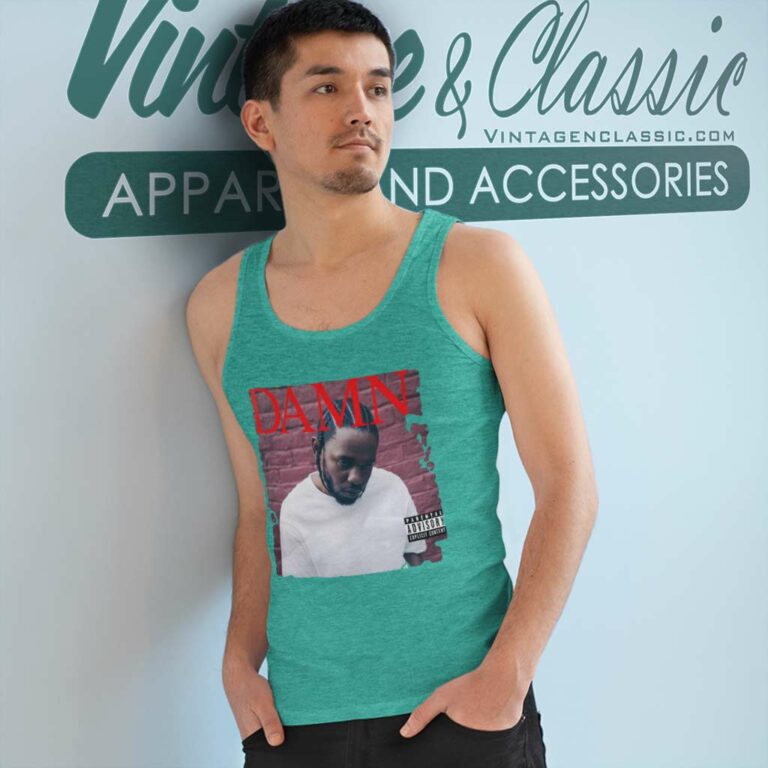 Kendrick Lamar Damn Album Tank Top Racerback Kendrick Lamar Damn Album Tank Top Racerback