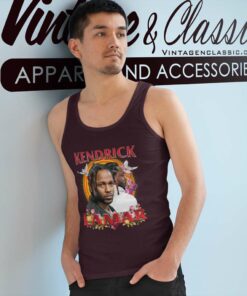 Kendrick Lamar Retro Tank Top Racerback