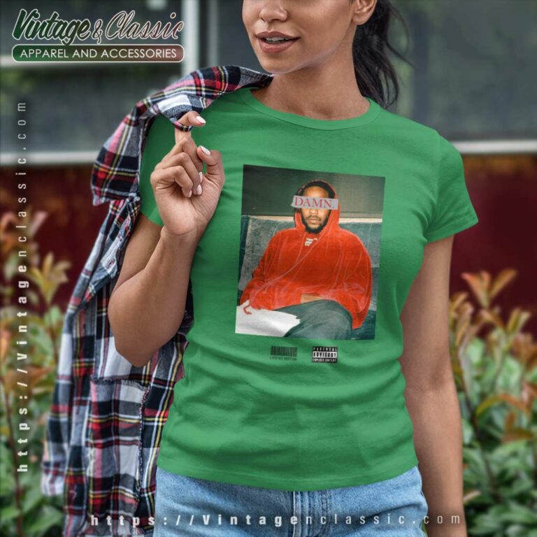 Kendrick Lamar Shirt Damn Album Cover Women TShirt Kendrick Lamar Shirt Damn Album Cover Women TShirt