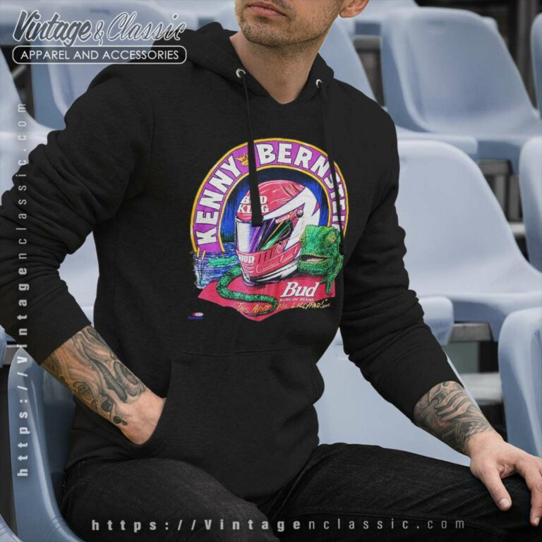 Kenny Bernstein Bud Budweiser King Chameleon Hoodie Kenny Bernstein Bud Budweiser King Chameleon Hoodie