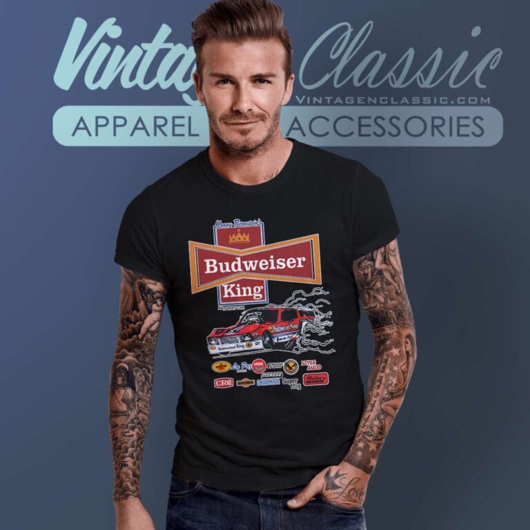 Kenny Bernstein Budweiser King Funny Car T Shirt Kenny Bernstein Budweiser King Funny Car T Shirt