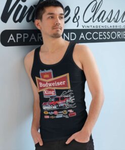 Kenny Bernstein Budweiser King Funny Car Tank Top Racerback