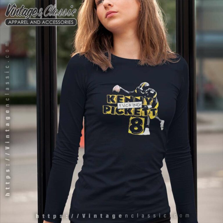 Kenny Fucking 8 Pittsburgh Steelers Long Sleeve Tee Kenny Fucking 8 Pittsburgh Steelers Long Sleeve Tee