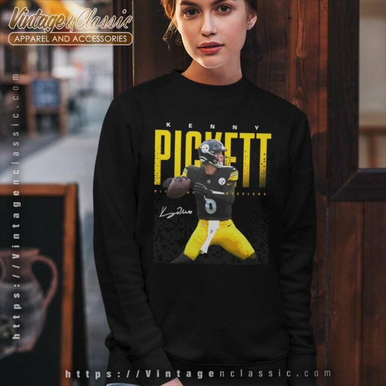 Kenny Pickett 8 Pittsburgh Steelers Sweatshirt Kenny Pickett 8 Pittsburgh Steelers Sweatshirt