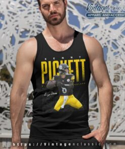 Kenny Pickett 8 Pittsburgh Steelers Tank Top Racerback