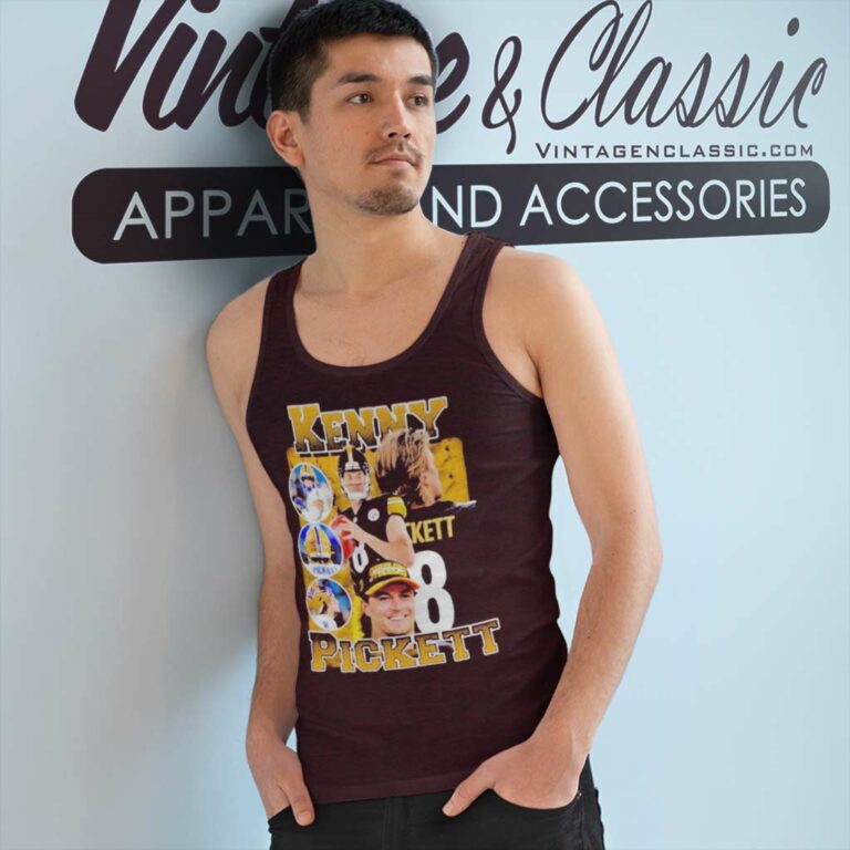 Kenny Pickett Pittsburgh Steelers Vinatge Tank Top Racerback Kenny Pickett Pittsburgh Steelers Vinatge Tank Top Racerback
