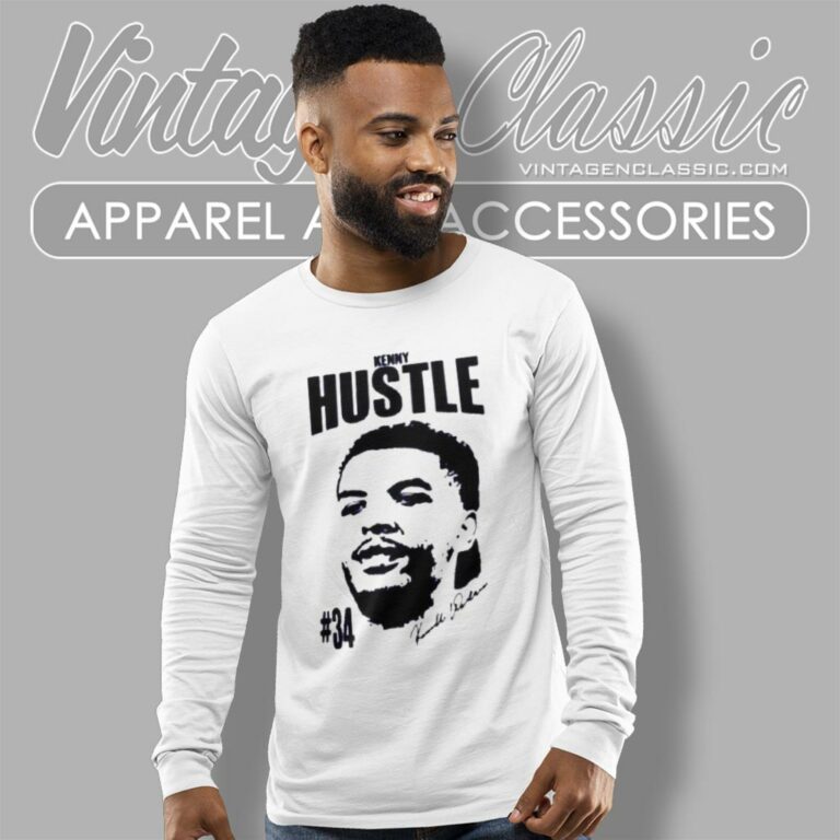Kenrich Williams Kenny Hustle Long Sleeve Tee Kenrich Williams Kenny Hustle Long Sleeve Tee