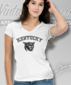 Kentucky University Wildcats V Neck TShirt