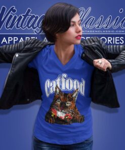 Kentucky Wildcats Cat Food Funny Shirt 6 Kentucky Wildcats Cat Food Funny V Neck TShirt