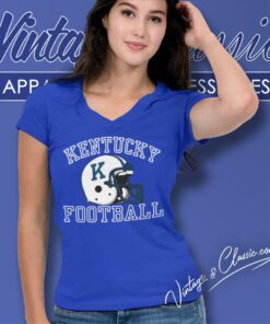 Kentucky Wildcats Football Ncaa V Neck TShirt