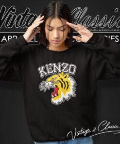 Kenzo Big Tiger Logo Shirt 2 Kenzo Big Tiger Logo Sweatshirt