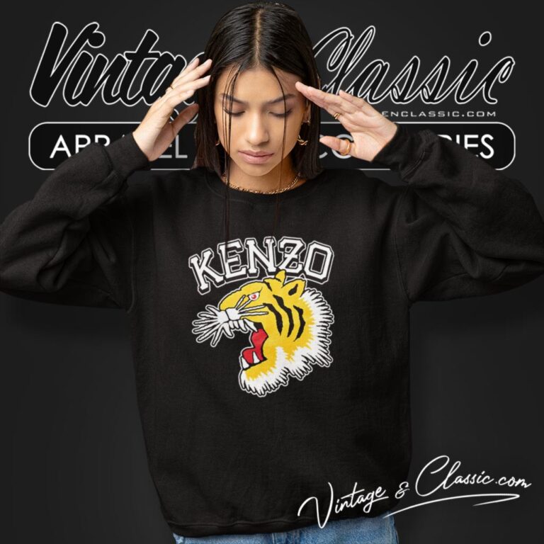 Kenzo Big Tiger Logo Sweatshirt Kenzo Big Tiger Logo Sweatshirt