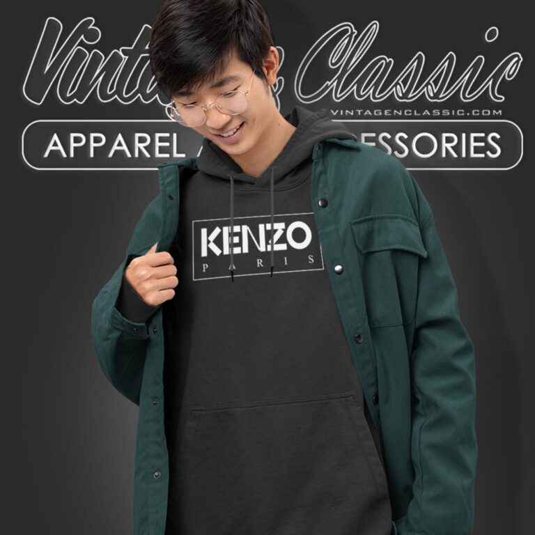 Kenzo Paris Logo Hoodie Kenzo Paris Logo Hoodie