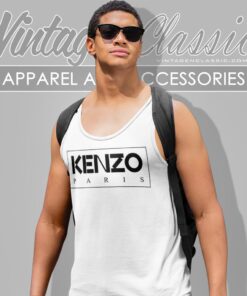 Kenzo Paris Logo Shirt 6 Kenzo Paris Logo Tank Top Racerback