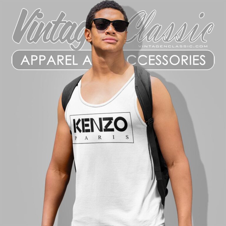 Kenzo Paris Logo Tank Top Racerback Kenzo Paris Logo Tank Top Racerback