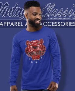 Kenzo Red Tiger Shirt 3 Kenzo Red Tiger Long Sleeve Tee