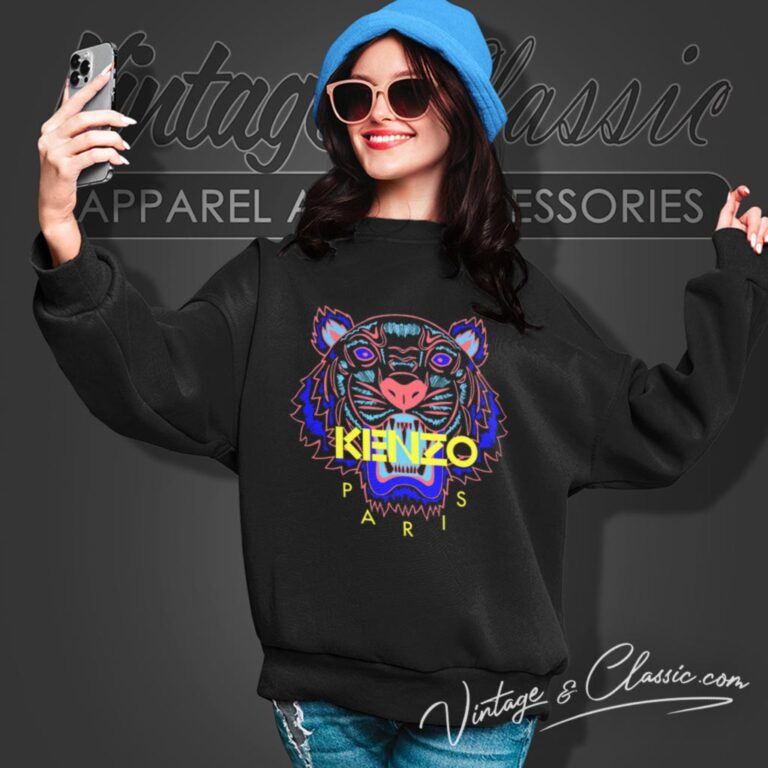 Kenzo Tiger Graphic Logo Sweatshirt Kenzo Tiger Graphic Logo Sweatshirt