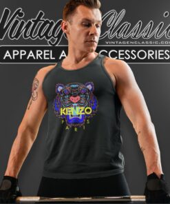 Kenzo Tiger Graphic Logo Shirt 5 Kenzo Tiger Graphic Logo Tank Top Racerback