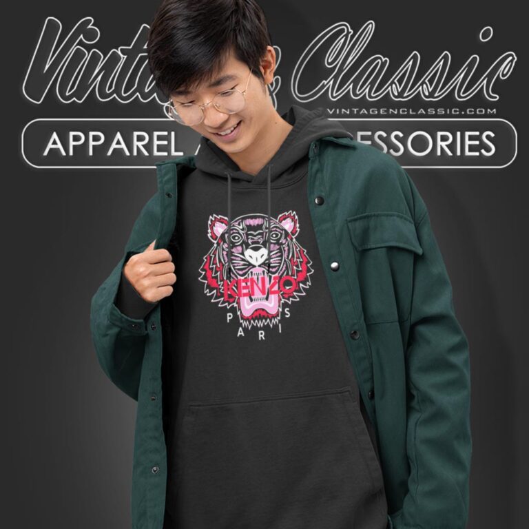 Kenzo Tiger Logo Hoodie Kenzo Tiger Logo Hoodie