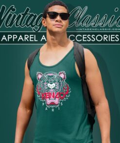 Kenzo Tiger Logo Tank Top Racerback