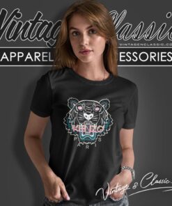 Kenzo Tiger Vintage Logo Shirt 5 Kenzo Tiger Vintage Logo Women T Shirt