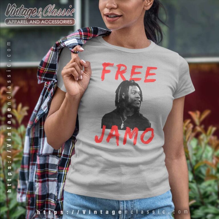 Kerby Joseph Wearing Free Jamo Women TShirt Kerby Joseph Wearing Free Jamo Women TShirt