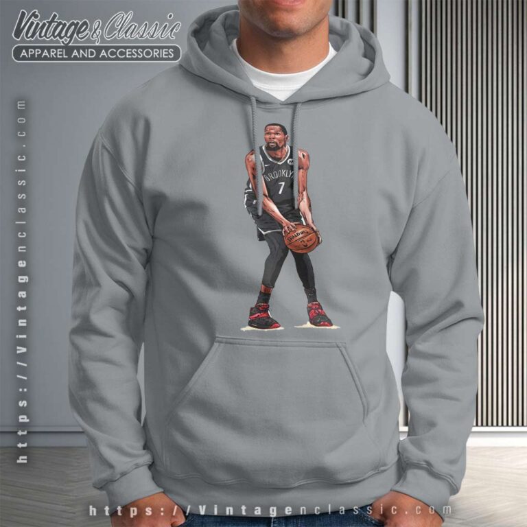 Kevin Durant Brooklyn Nets Basketball Hoodie Kevin Durant Brooklyn Nets Basketball Hoodie