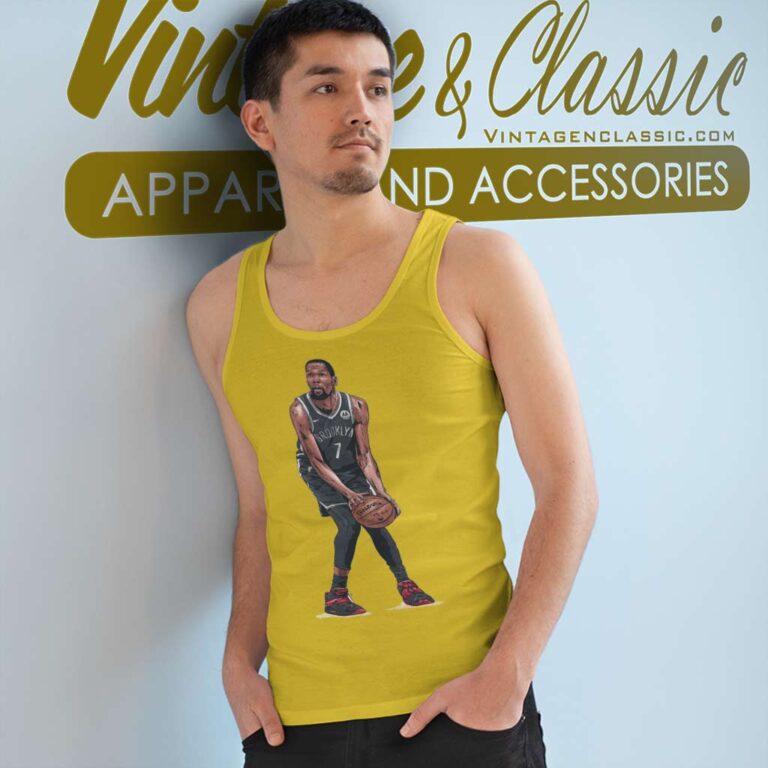 Kevin Durant Brooklyn Nets Basketball Tank Top Racerback Kevin Durant Brooklyn Nets Basketball Tank Top Racerback