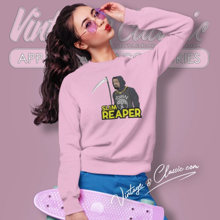 Kevin Durant Brooklyn Nets Slim Reaper Sweatshirt Kevin Durant Brooklyn Nets Slim Reaper Sweatshirt