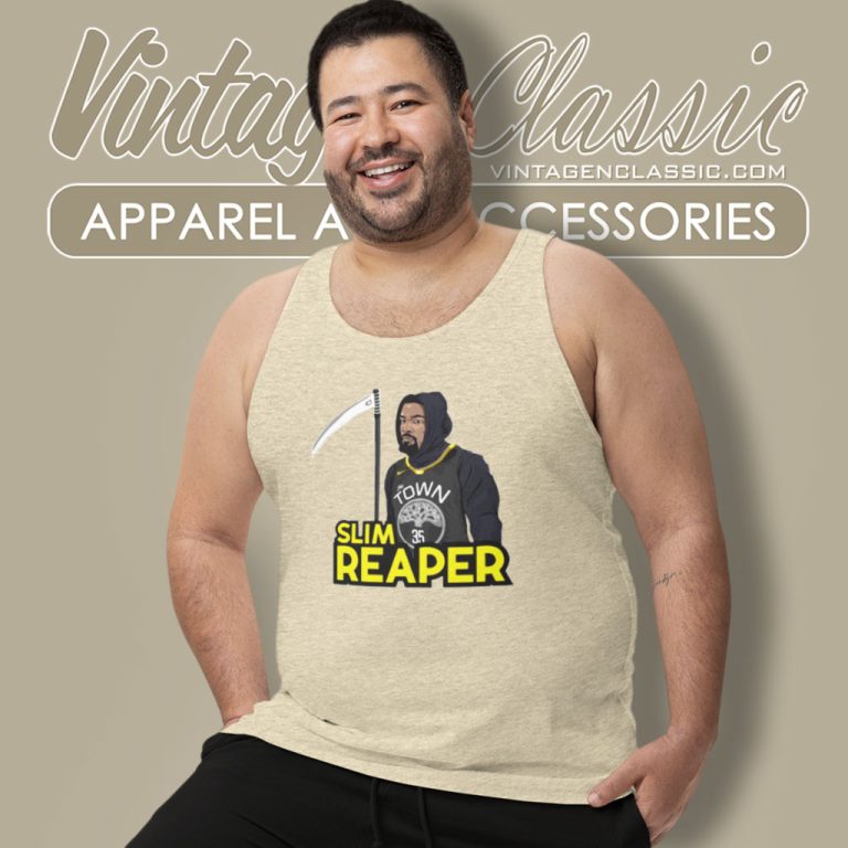 Kevin Durant Brooklyn Nets Slim Reaper Tank Top Racerback Kevin Durant Brooklyn Nets Slim Reaper Tank Top Racerback