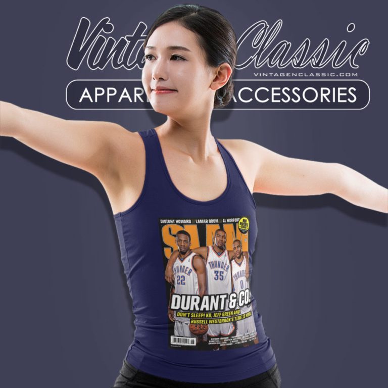 Kevin Durant Russell Westbrook Oklahoma City Thunder Nba Tank Top Racerback Kevin Durant Russell Westbrook Oklahoma City Thunder Nba Tank Top Racerback