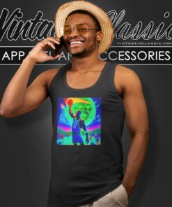 Kevin Garnett Kg Intensity Psychedelic Meme Minnesota Timberwolves Tank Top Racerback