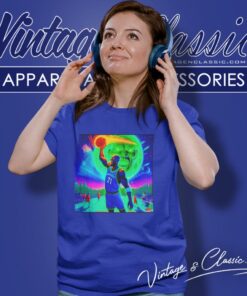 Kevin Garnett Kg Intensity Psychedelic Meme Minnesota Timberwolves Women T Shirt