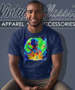 Kevin Garnett Kg Minnesota Timberwolves Hes On Fire Psychedelic Meme T Shirt