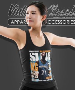 Kevin Garnett Minnesota Timberwolves Nba Slam Tank Top Racerback