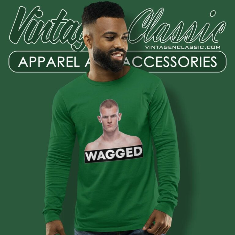 Kevin Holland Wearing Ian Machado Garry Wagged Long Sleeve Tee Kevin Holland Wearing Ian Machado Garry Wagged Long Sleeve Tee