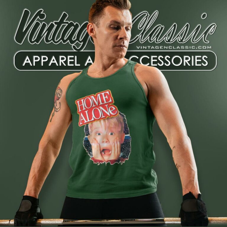 Kevin Mccallister Scream Home Alone Tank Top Racerback Kevin Mccallister Scream Home Alone Tank Top Racerback