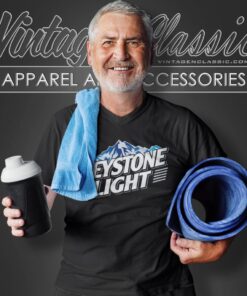 Keystone Light Beer Logo V Neck TShirt