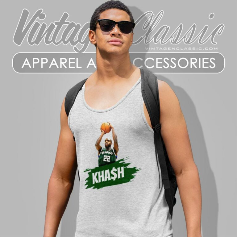 Khris Middleton Milwaukee Bucks Tank Top Racerback Khris Middleton Milwaukee Bucks Tank Top Racerback