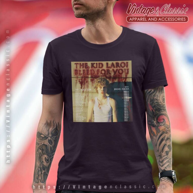Kid Laroi Bleed For You Poster T Shirt Kid Laroi Bleed For You Poster T Shirt