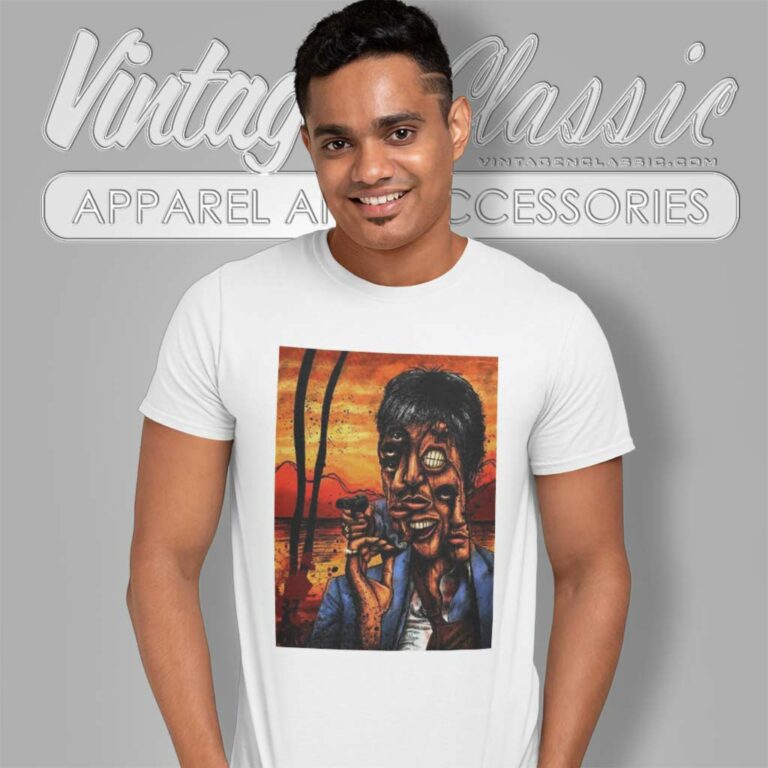 Kightek Scarface 1983 Film Poster T Shirt Kightek Scarface 1983 Film Poster T Shirt