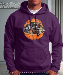 Killer Team Horror Pumpkin Halloween Hoodie