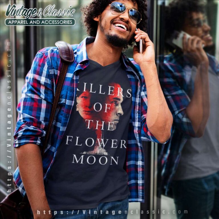 Killers Of The Flower Moon Birth Of The Fbi V Neck TShirt Killers Of The Flower Moon Birth Of The Fbi V Neck TShirt