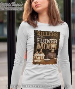 Killers Of The Flower Moon Poster Long Sleeve Tee