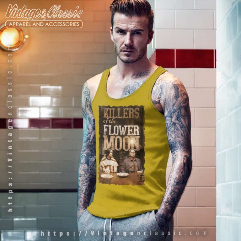 Killers Of The Flower Moon Poster Tank Top Racerback Killers Of The Flower Moon Poster Tank Top Racerback