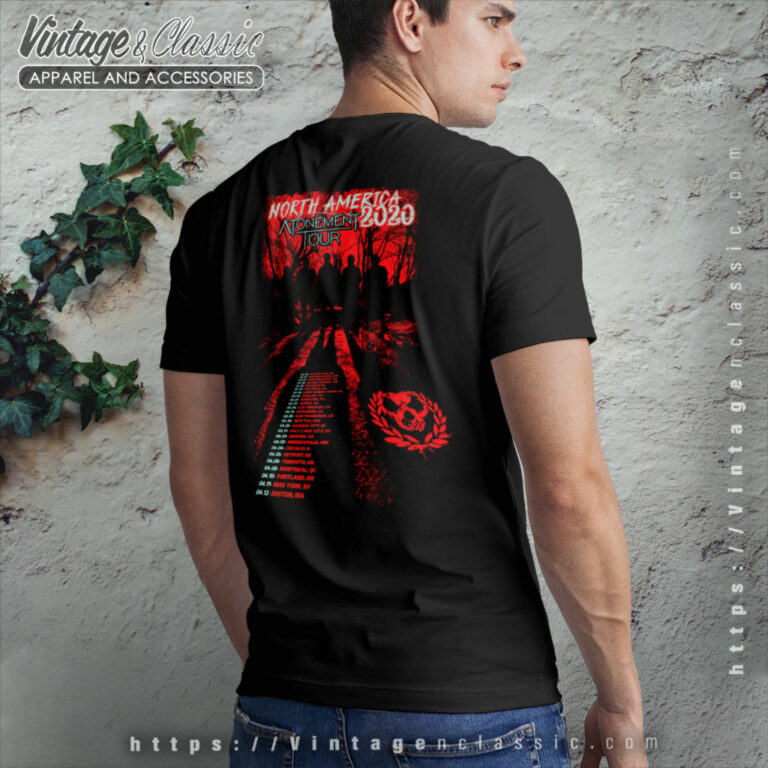Killswitch Engage Shirt Atonement Tour 2020 Backside T Shirt Killswitch Engage Shirt Atonement Tour 2020 Backside T Shirt