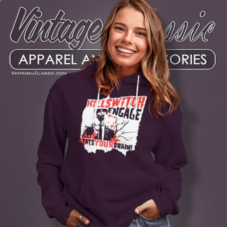 Killswitch Engage Shirt Eats Your Brain Hoodie Killswitch Engage Shirt Eats Your Brain Hoodie